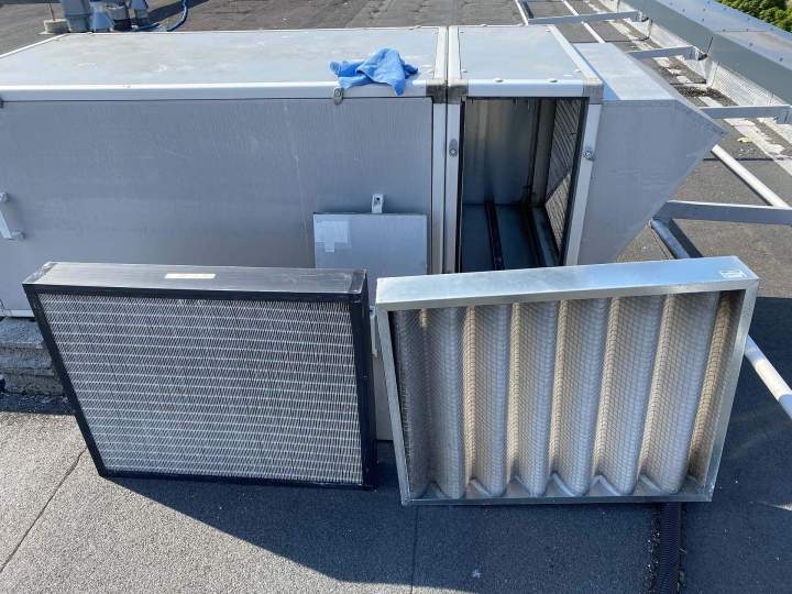 Maintenance filtre système de ventilation Normandie