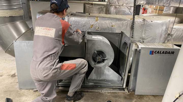 Assainissement complet de vos conduits d'air
